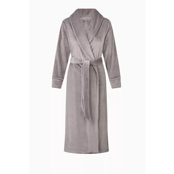 SKIMS Velour Women's Long Robe - 2X - Picture 2 of 5